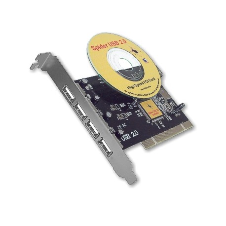 Carte PCI Spider USB 2.0