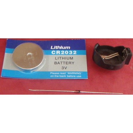 Lihium Battery Kit for Amiga 4000D - Amiga 2000