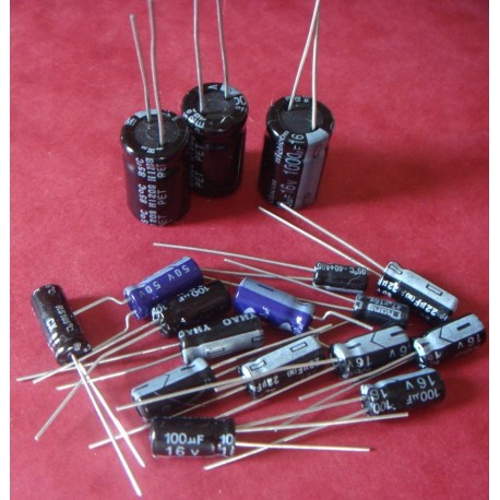 Capacitors Kit for Amiga 500 plus rev 8A 