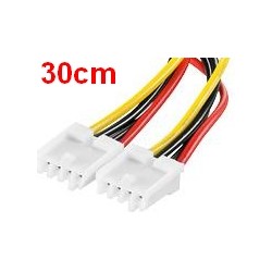 Molex power cable for floppy disk drive 30cm 