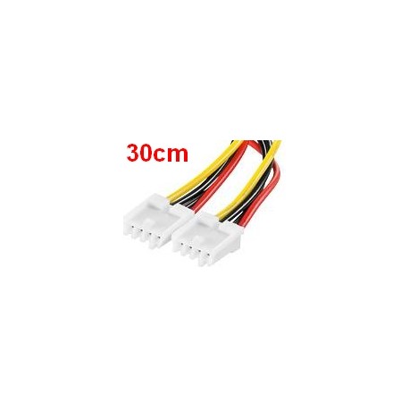 Molex power cable for floppy disk drive 30cm 