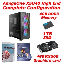 Configuration complète AmigaOne X5000 2Go Ram - 500Go HDD