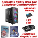 AmigaOne X5040 4GB Ram - 1TB SSD - RX560 4GB
