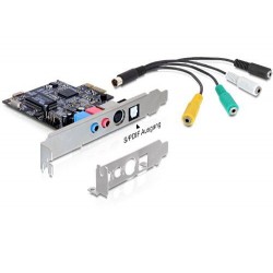Carte son PCI-E x1 7.1 Low Profile